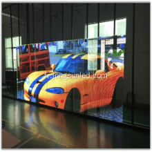 Écran d&#39;affichage à LED transparent d&#39;intérieur en verre P7.82